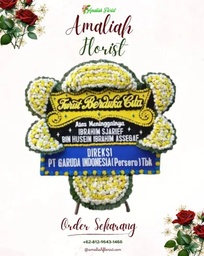 Papan Bunga Duka di Sukakarya